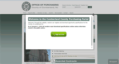 Desktop Screenshot of cumberlandprocure.org