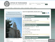 Tablet Screenshot of cumberlandprocure.org